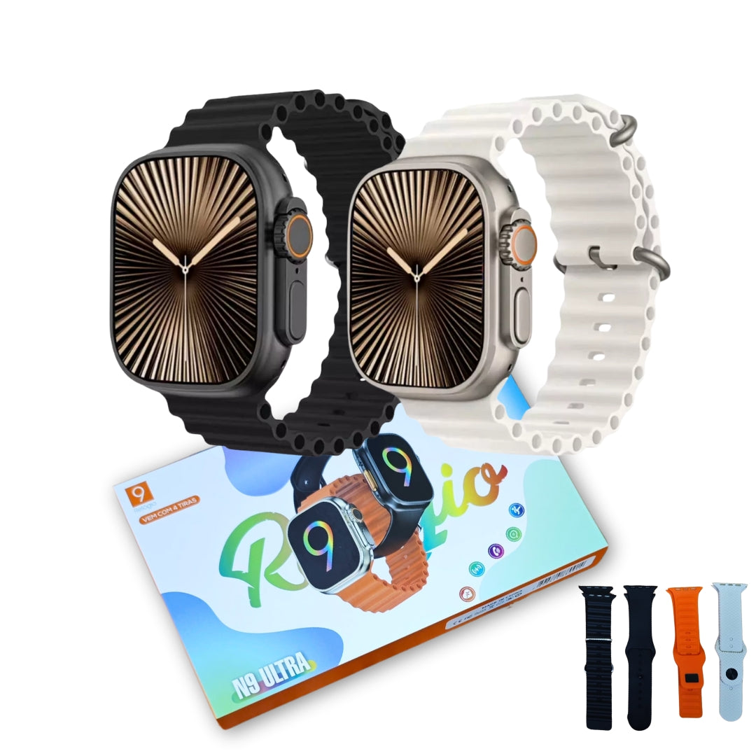 Smartwatch N9 Ultra 3 Série 10 Pulseira Extra
