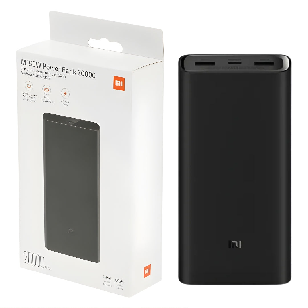 Carregador portátil Xiaomi Power Bank Mi 50w 20.000mah
