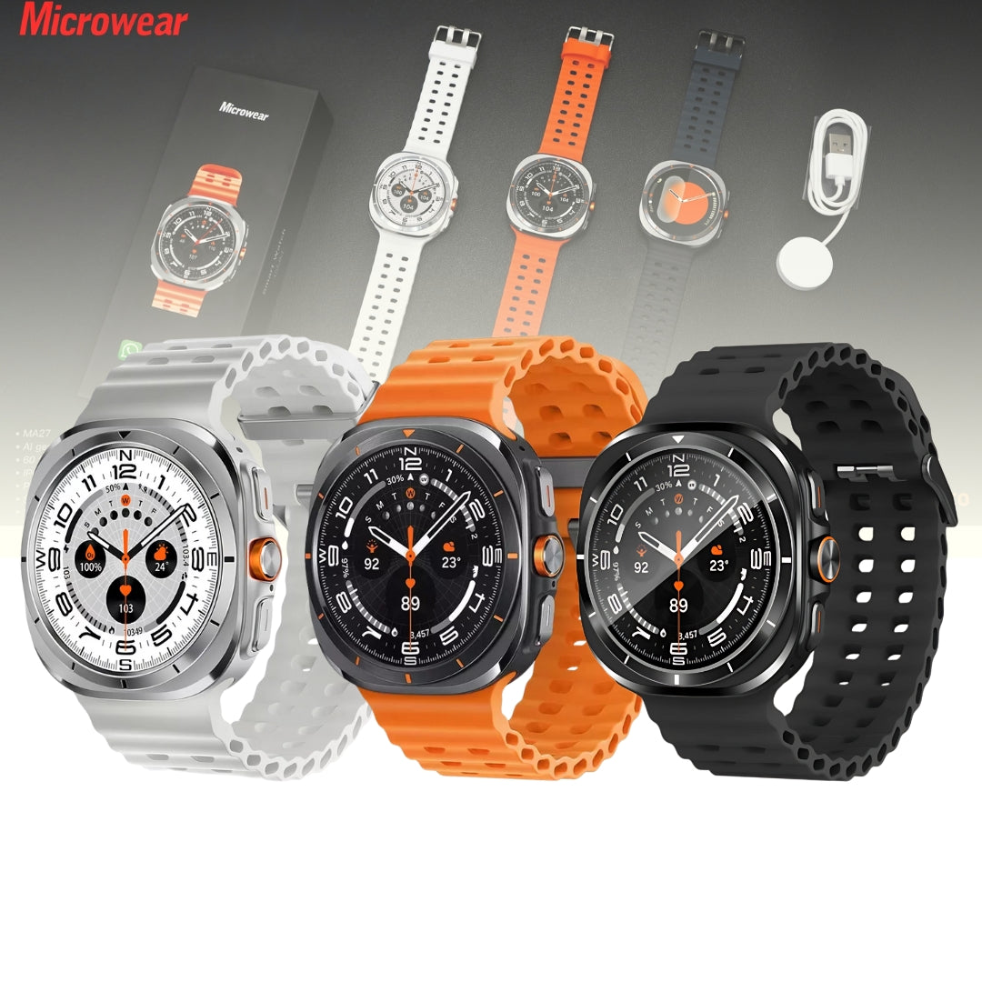 Smartwatch Microwear Ma27 Ultra Amoled Chat GPT Lançamento