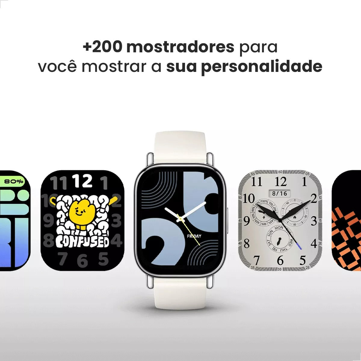 Smartwatch Redimi Watch 5 Lite AMOLED GPS à prova D'água.