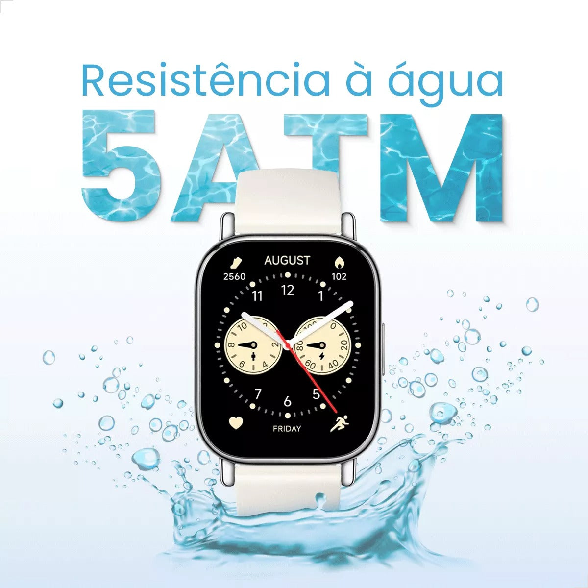 Smartwatch Redimi Watch 5 Lite AMOLED GPS à prova D'água.