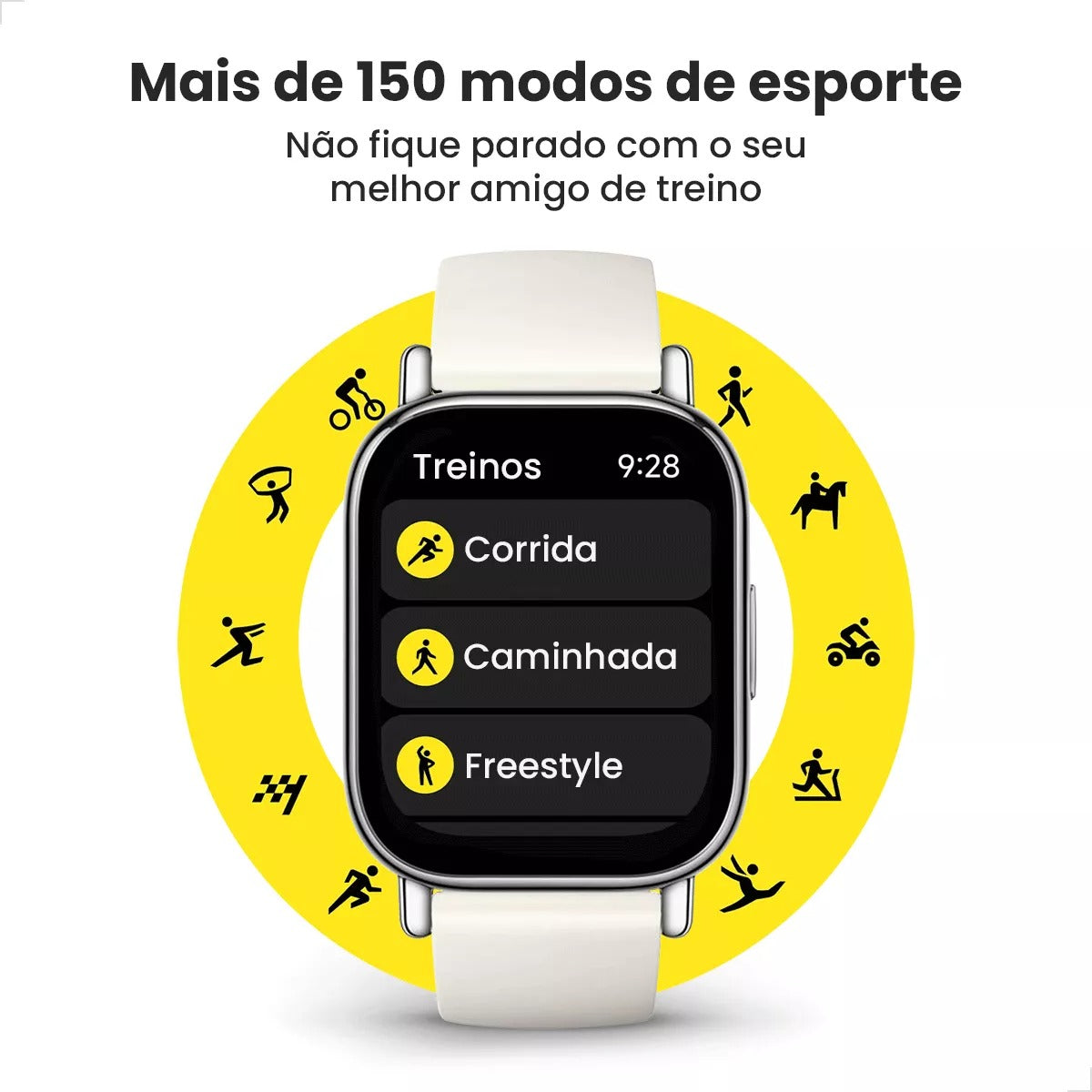 Smartwatch Redimi Watch 5 Lite AMOLED GPS à prova D'água.