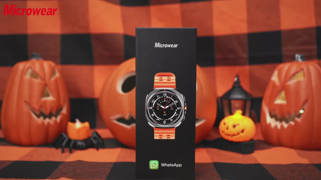 Smartwatch Microwear Ma27 Ultra Amoled Chat GPT Lançamento